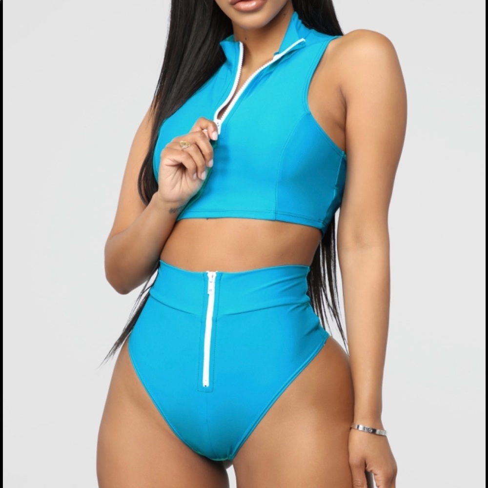 Fashion Nova 2 Piece Water Sports Bikini